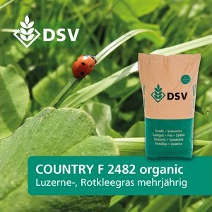 Country 2482 organic Luzerne- Rotkleegras mehrjährig