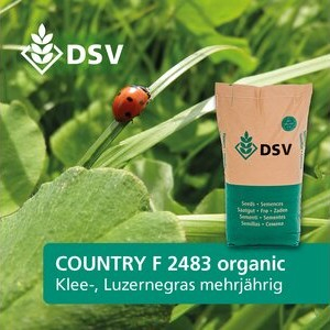 Country 2483 organic Klee-Luzerne-Gras mehrjährig